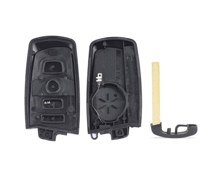 BMW CAS4 4 Buttons Smart Key Shell Remote Case Blue - 3