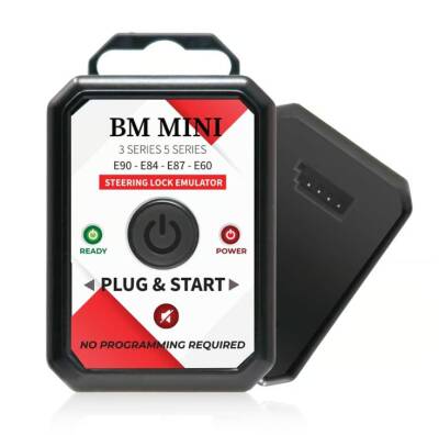 BMW & MINI ELV/ESL Steering Lock Emulator – Plug & Start – No Coding Required – Silent Version | MK2751 | Compatible with BMW E60 E61 E63 E64 E84 E87 E90 E91 E92 E93 & MINI R55 R56 - BMW