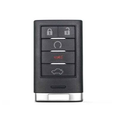 Cadillac Smart 5 Buttons Remote Case Key Shell - Cadillac