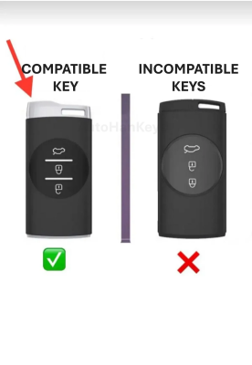 Chery Tiggo 7 Pro Luxury Nano Key Cover Black Silver - 2