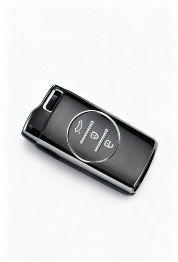 Chery Tiggo 7 Pro Luxury Nano Key Cover Black Silver - 1
