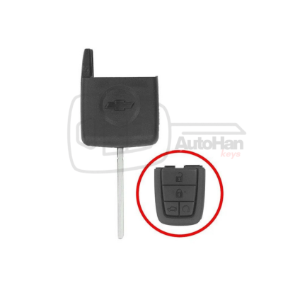 Chevrolet Caprice U-Head HU43 Emergency Key - Chevrolet