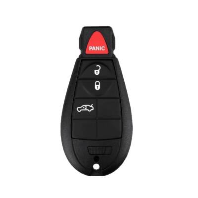 Chrysler Dodge Jeep Fobik 3+1 Buttons Key Shell Remote Case - Chrysler