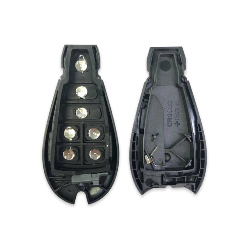 Chrysler Dodge Jeep Fobik 3+1 Buttons Key Shell Remote Case - 3