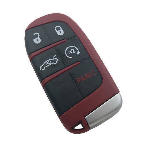 Dodge Srt Smart 4+1 Buttons Remote Case Key Shell - 1