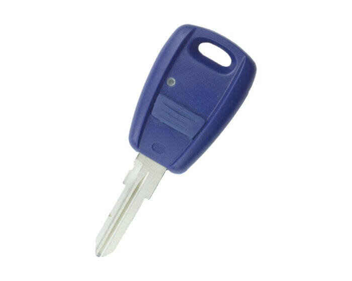 Fiat 1 Button Blue Key Shell Cover Remote Case GT15R - 1