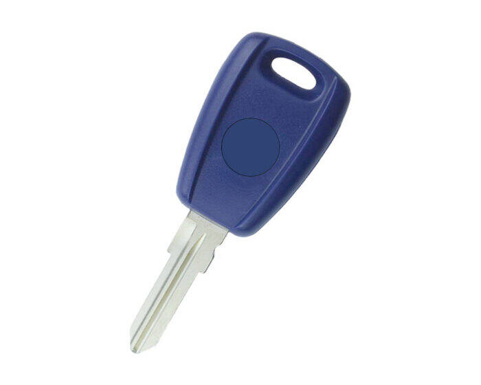 Fiat 1 Button Blue Key Shell Cover Remote Case GT15R - 2