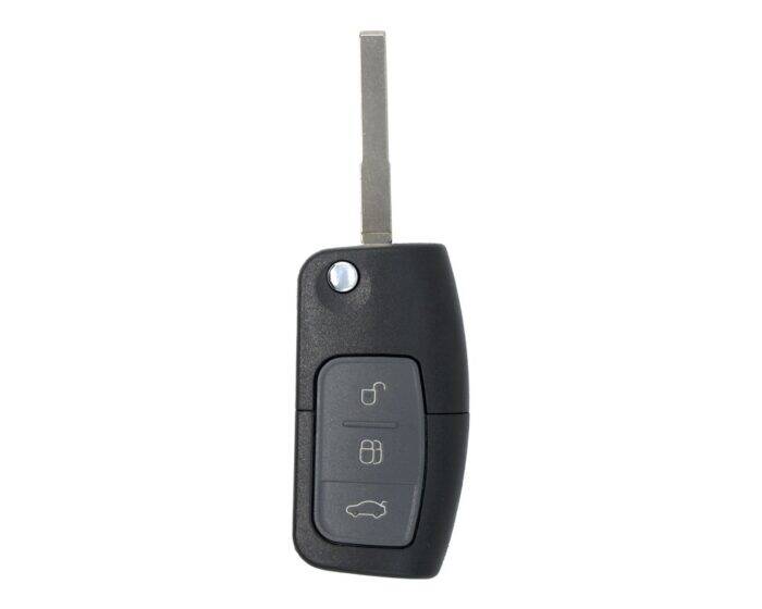 Ford Focus 3 Buttons Flip Key Shell Remote Case HU101 - 2