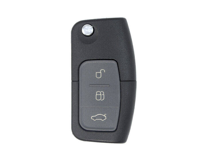 Ford Focus Mondeo Fiesta 3 Buttons Flip Key Shell Remote Case FO21 - 1