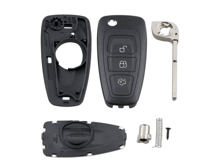 Ford Mondeo 3 Buttons Remote Case Key Shell - 4