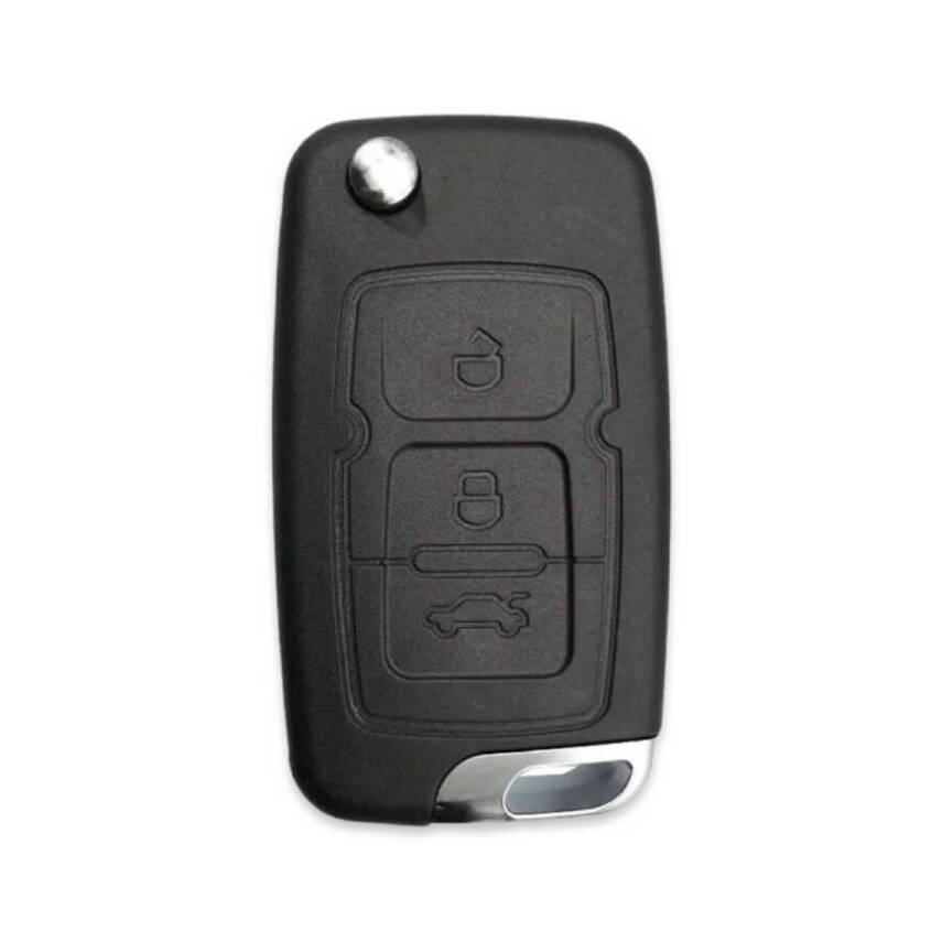 Geely Emgrand 3 Buttons Flip Remote Case Key Shell - 1