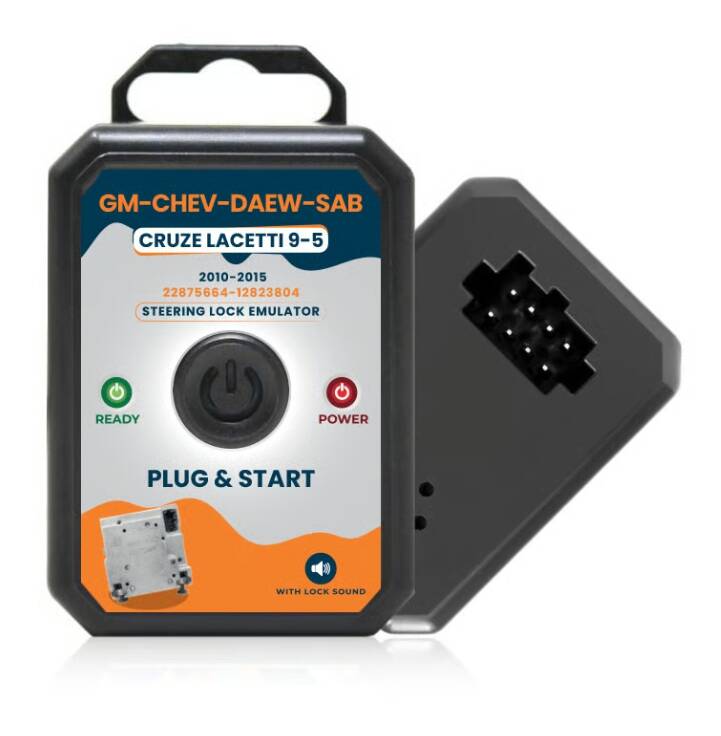 GM–Chevrolet–Daewoo–Saab Steering Lock Emulator – Plug & Start ELV/ESL Simulator with Lock Sound for Cruze, Lacetti, Saab 9-5 (2010–2015) - 1