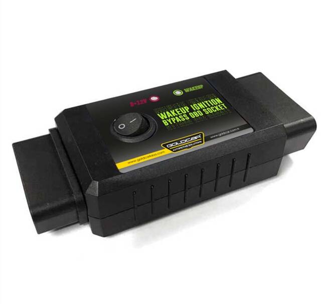 Goldcar Wakeup Ignition Bypass OBD Socket + OBDSTAR REN Adapter – VAG | BMW | Land Rover | REN – Terminal 15 Ignition Trigger Tool - 1