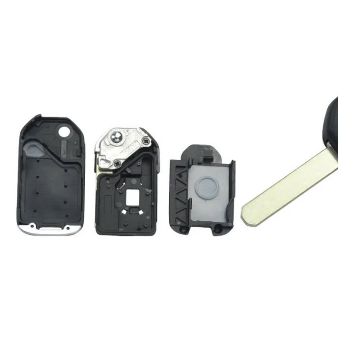 Honda Civic Accord 3 Buttons Flip Key Shell Remote Case - 3
