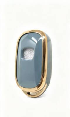 Honda Luxury Gray Gold Nano Smart Key Cover For FE1 Civic, CR-V, HR-V, Accord - 2