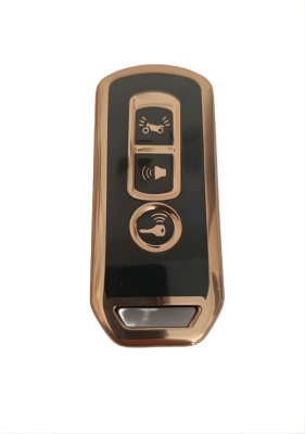 Honda Nano Key Cover, 3-Button, Compatible with K96, K97, K77, K01, K35, K29, X-ADV, SH 300, SH 150, SH 125, Forza, PCX 150 Models - Honda