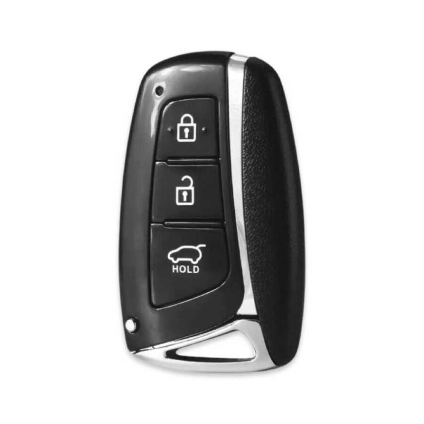 Hyundai Santa Fe Azera 3 Buttons Smart Key Shell Remote Case - 1