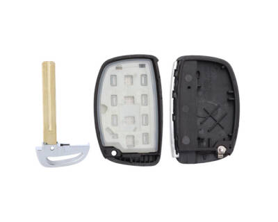 Hyundai Sonata 2015 Key Shell 4 Buttons Remote Case with Laser Blade - 3