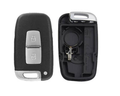 Hyundai Tucson Santa Fe 2 Buttons Old Smart Key Shell Remote Case - 3