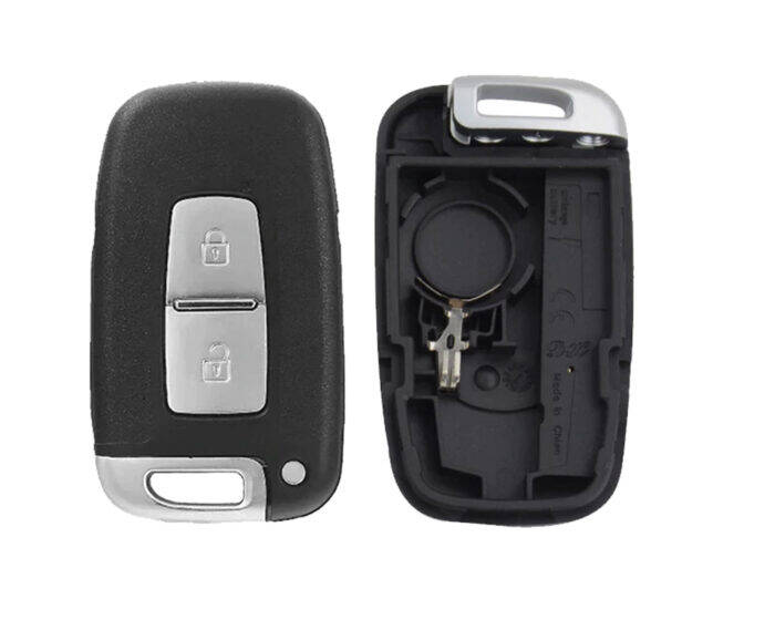Hyundai Tucson Santa Fe 2 Buttons Old Smart Key Shell Remote Case - 3