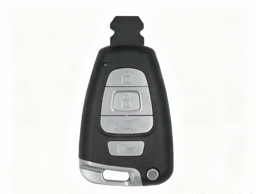 Hyundai VeraCruz 2007-2012 Smart 4 Buttons Remote Case Key Shell - 1