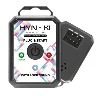Hyundai / Kia Smart-Key Steering Lock Emulator – Plug & Start – With Lock Sound – No Programming Required | Universal Hitag-2 Compatible - Hyundai