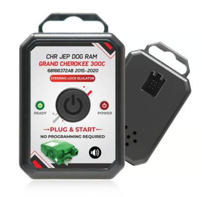 Jeep Grand Cherokee 2015–2020 Steering Lock Emulator – With Lock Sound – Plug & Start – No Programming Required | MK20169 - Jeep