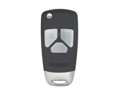 KD NB26 PCF Universal Flip Remote Key – Audi Style 3-Button Design - Audi