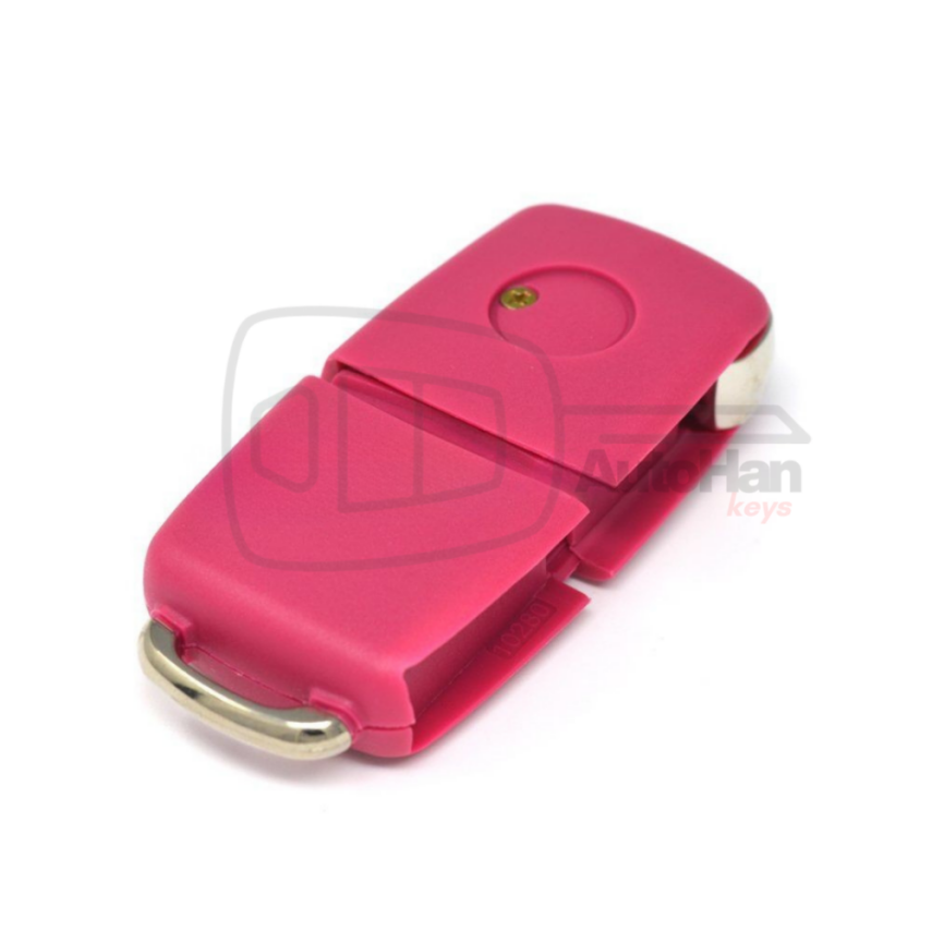 KeyDiy B01-3 Universal Flip Remote – 3-Button VW-Style Pink Edition - 2