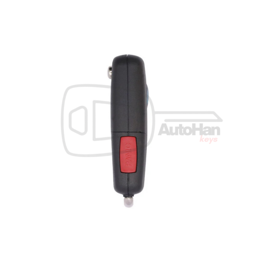 KeyDiy KD B01-2+1 Universal Flip Remote – Volkswagen Style 3-Button Remote - 3