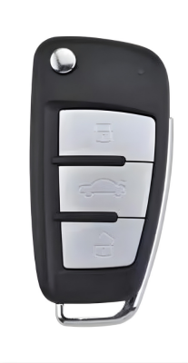 KEYDIY KD B02 Flip Remote Key – Audi Style Metal Body - Audi