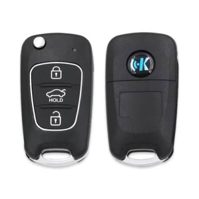 KeyDiy KD B04 Flip Remote – Hyundai/Kia Style 3-Button - 3