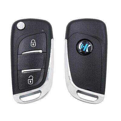 KeyDiy KD B11-2 Universal Flip Remote 2-Button PSA Peugeot Style - 1