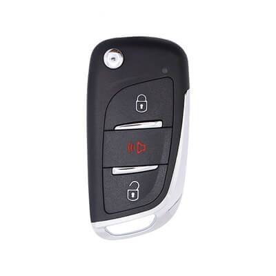 KeyDiy KD B11-2+1 Universal Flip Remote 2+1 Button Peugeot Style - Peugeot