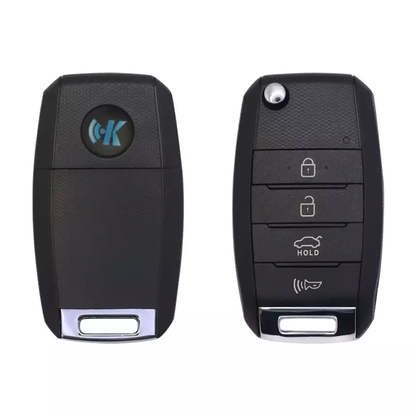 KeyDiy KD B19-4 Flip Remote – Kia Style 4-Button (3+1) Universal Remote - 3