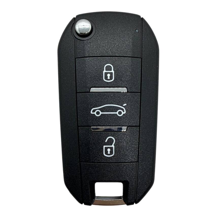 KeyDiy KD B47-3 Universal Flip Remote 3-Button Peugeot Style - 1