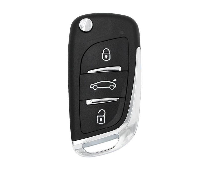 KeyDiy KD Universal Flip Remote – Peugeot & Citroën Style 3-Button B11 - 1