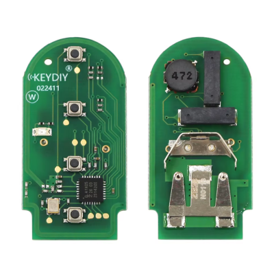 KeyDiy KD Universal Smart Remote PCB 4-Button BMW Style ZB23 - BMW