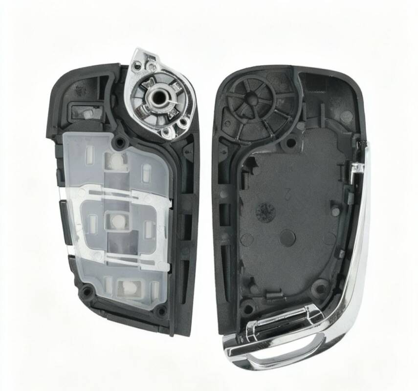 KeyDiy Xhorse Citroen 3 Buttons Flip Key Shell Remote Case with Battery Holder - 3