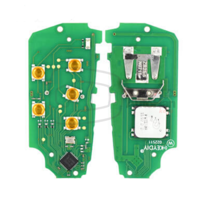 KeyDiy ZB25-5 Universal Smart Remote – 5-Button VW-Style PCB Smart Key - Volkswagen