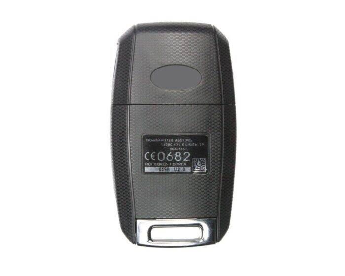 Kia Ceed Sportage Sorento 3 Buttons Flip Remote Case Key Shell - 2