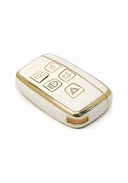 Land Rover Range Rover Sport Luxury White Gold Nano Smart Key Protective Case – Premium Quality, Compatible with Vogue Models - 2