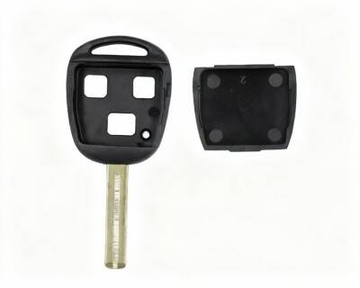 Lexus 3 Buttons Remote Case Key Shell TOY48 - 3