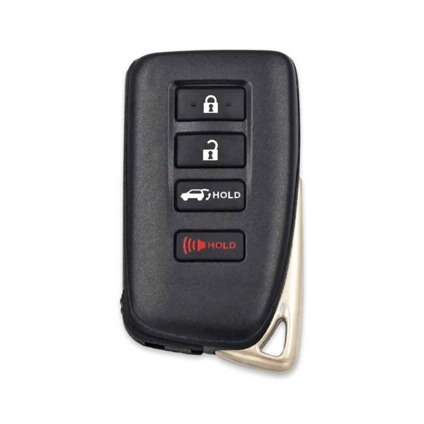 Lexus ES GS IS Smart 3+1 Buttons Remote Case Key Shell - 1