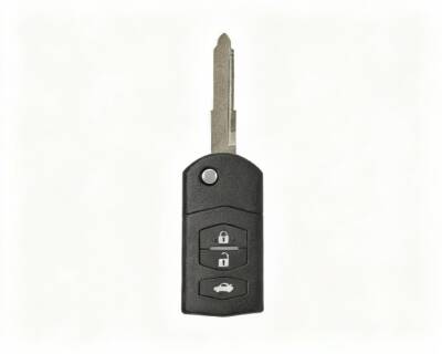 Mazda Flip 3 Buttons Remote Case Key Shell - Mazda