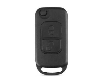 Mercedes 2 Buttons Flip Key Shell Remote Case HU64 - Mercedes