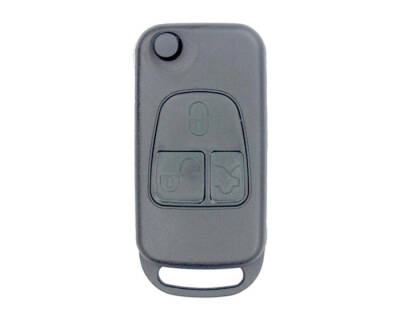 Mercedes 3 Buttons Flip Remote Case Key Shell HU39 - Mercedes