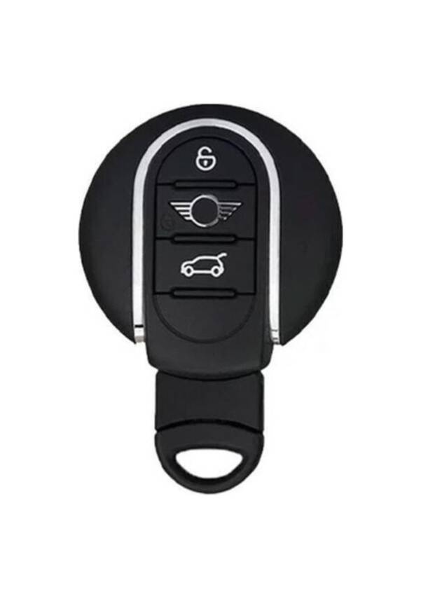 Mini Cooper Countryman Key Cover, White-Gold Color, Premium Nano Protection, High-Quality Design - 3