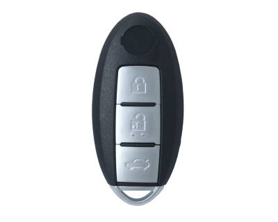 Nissan Qashqai X-Trail Smart 3 Buttons Remote Case Key Shell Middle-Battery Type - Nissan