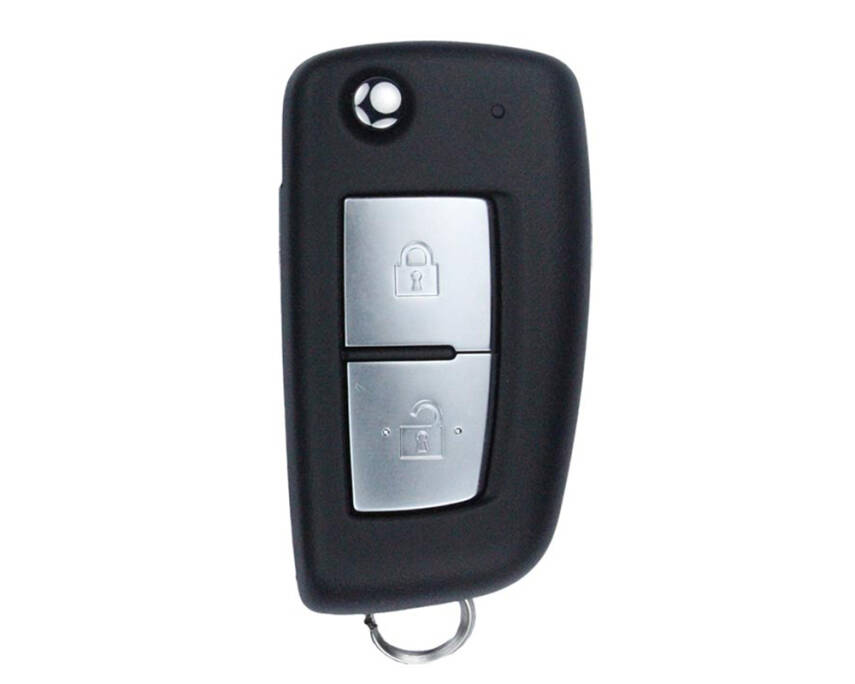 Nissan Juke Micra Rogue Flip 2 Buttons Remote Case Key Shell - 1